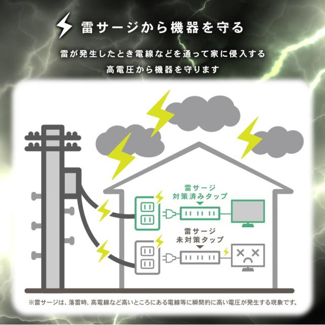 雷から守る