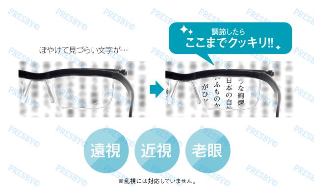 老眼鏡 ドゥーライフワンプレミアム 遠近両用 ブルーライトカット