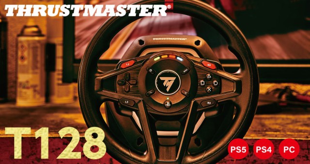 Thrustmaster スラストマスター T128 ゲーム ステアリング ...