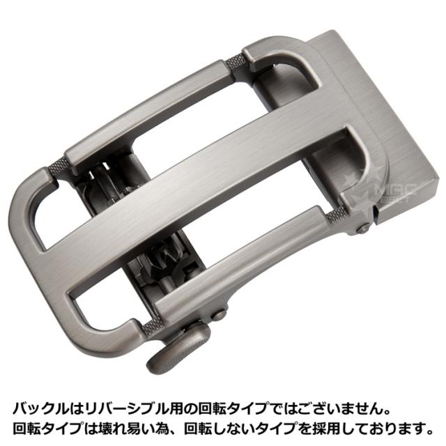 ベルト メンズ ゴルフベルト MBNV-300gy-3