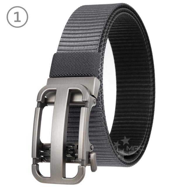 ベルト メンズ ゴルフベルト MBNV-300gy-4
