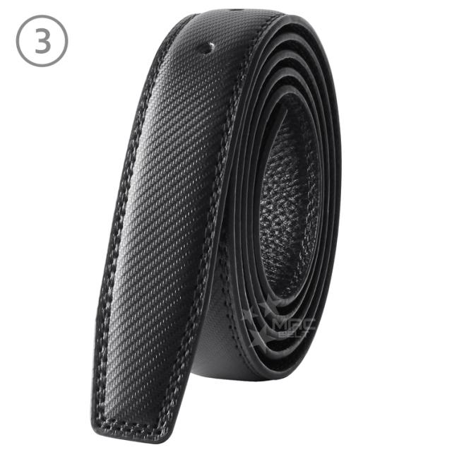 ベルトのみ 28mm メンズ 交換用 穴あり MBASDE-SB-BK-15