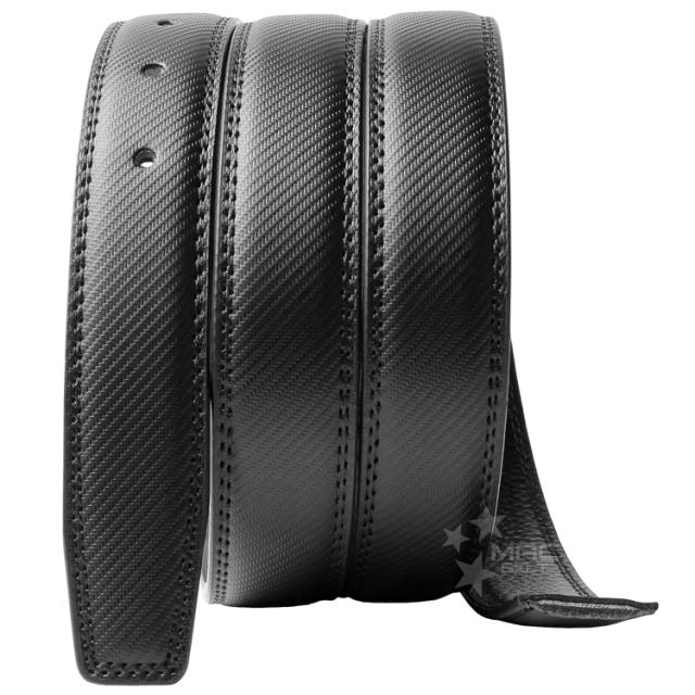 ベルトのみ 28mm メンズ 交換用 穴あり MBASDE-SB-BK-17