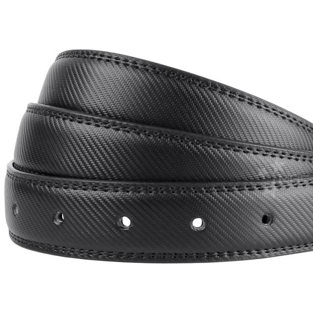 ベルトのみ 28mm メンズ 交換用 穴あり MBASDE-SB-BK-19