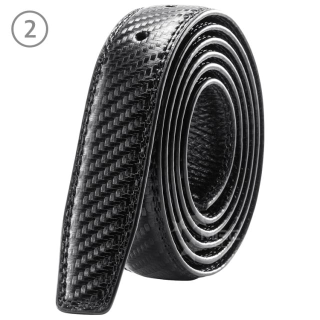 ベルトのみ 28mm メンズ 交換用 穴あり MBASDE-SB-BK-9