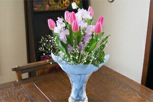 チューリップ 春 歓送迎会 卒業式 入学式 旬 送料無料