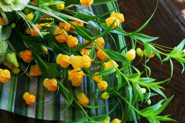 サンダーソニアの花束 ファーストビュー