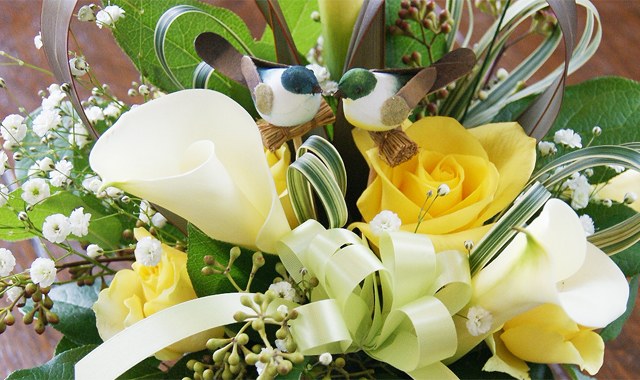 カラーのアレンジメントメイン