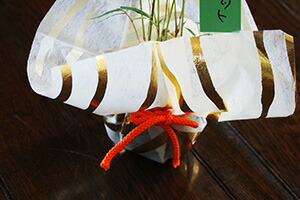 七夕　竹　ラッピング