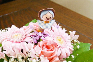 花瓶のいらない花束 フラワーギフト 送料無料 ネット通販花屋花樹有(かじゅある )