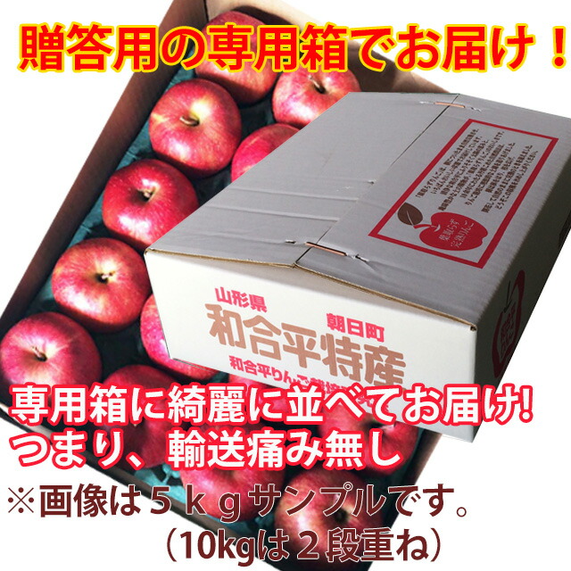 山形県朝日町　和合平りんご