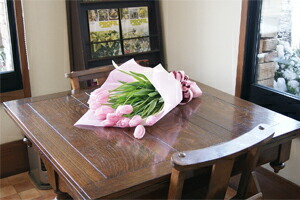 チューリップ 花束 ホワイトデー 送料無料