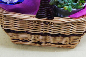 花束と梅酒　器