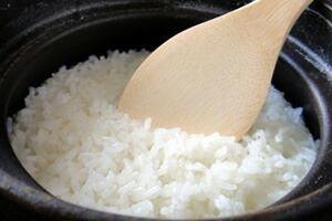 山形産米 ミルキークイーン 炊き立て