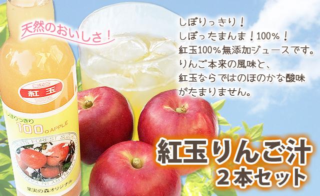 紅玉リンゴジュース　100%果汁