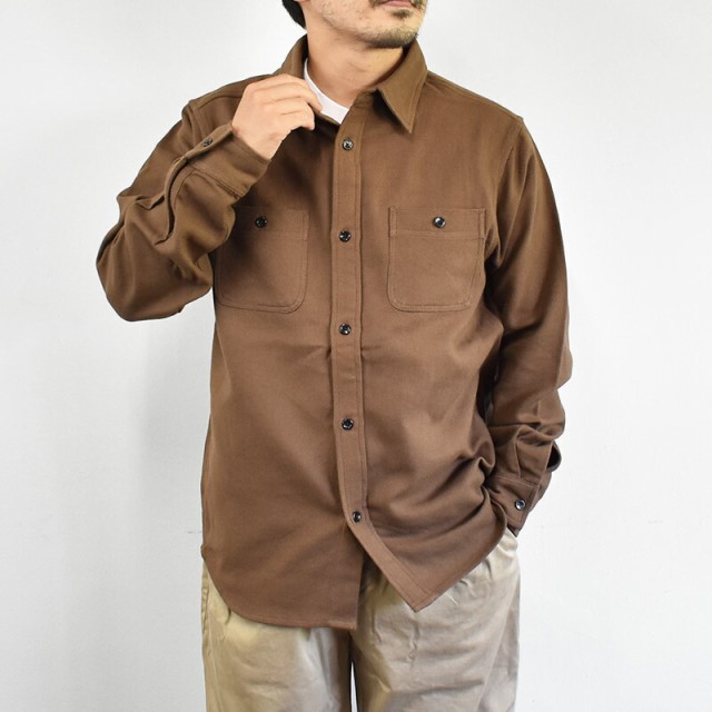 国内正規品】FIVE BROTHER ファイブブラザー heavy flannel work shirt