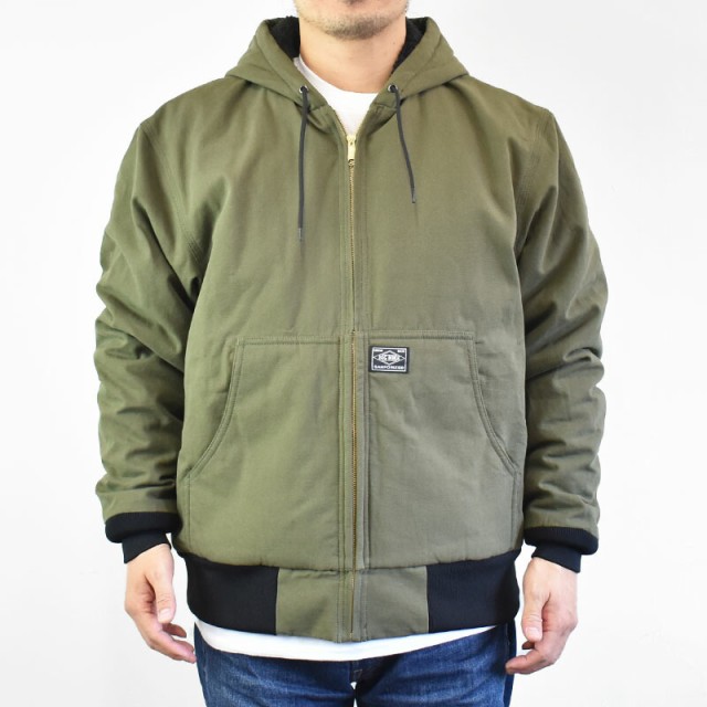 BIG MIKE ビッグマイク Duck Boa zip Hoodie Jacket 102246300 ダック