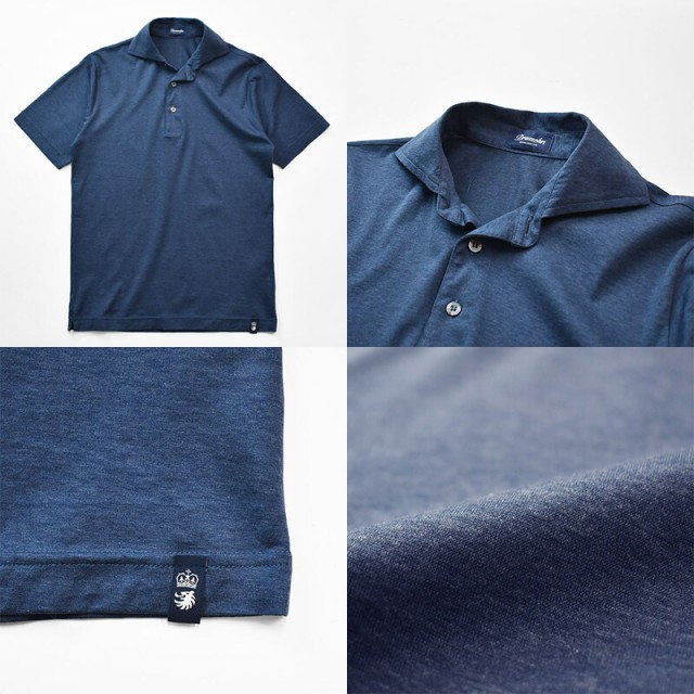 XXS/XSサイズ】Drumohr ドルモア Mercerised Cotton shortsleeve Polo