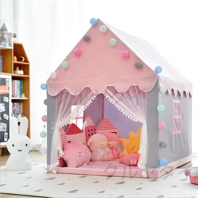キッズテント子供用テントプリンセスキャッスル女の子用プレゼント屋内
