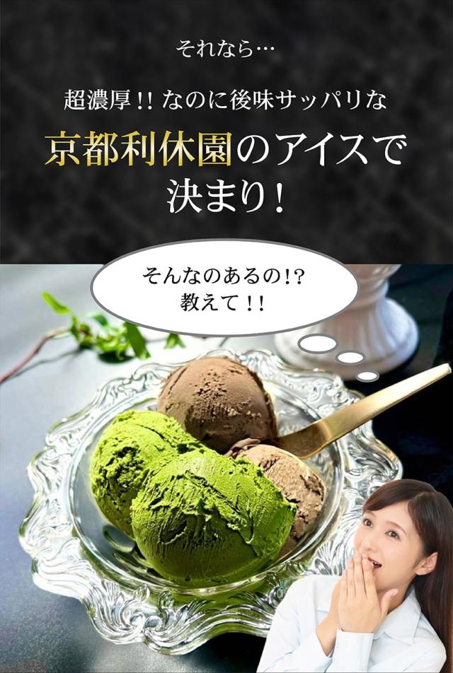 抹茶 ほうじ茶 アイス ギフト 高級 京都利休園 メーカー直送 抹茶アイス ほうじ茶アイス はんなりまったり４段階プレミアム アイスセット 宇治抹茶・黒ほうじ 食べ比べ お歳暮 お取り寄せ お茶ギフト アイスクリーム ジェラート インスタ映え 合計8個入り item-ice-mh4set