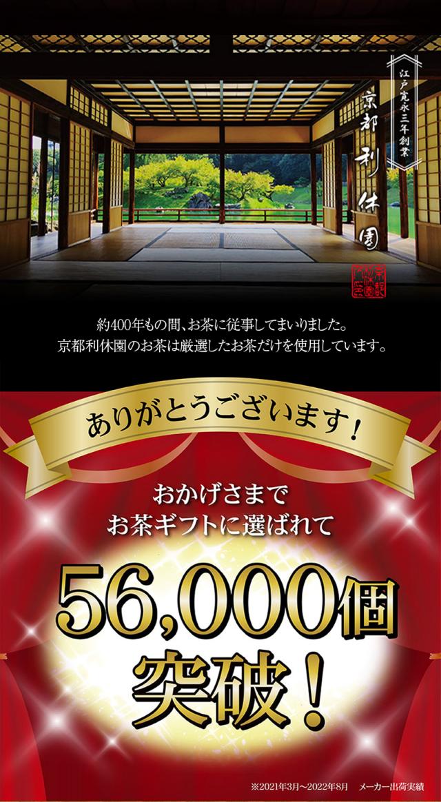 茶葉 お茶 お試し 宇治茶 送料無料 寛永3年 京都利休園 公式 お徳用 大容量 400g 100g×4袋 緑茶 日本茶 メーカー直送 uji-1004