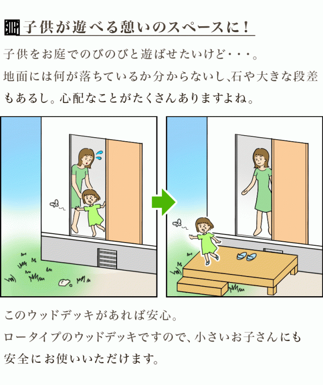 子供の遊び場に ロータイプ