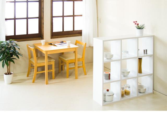 正方形 ディスプレイ 間仕切りラック