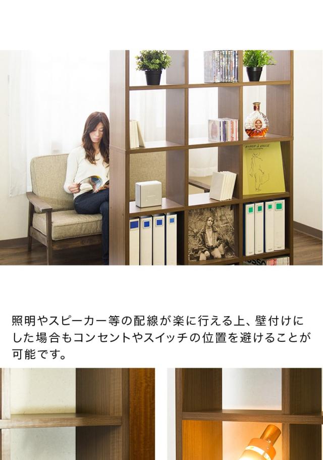 LPレコードやスニーカー・雑誌・観葉植物をお洒落に収納 スクエア つっぱりラック ホワイト 白