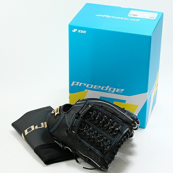 【交換往復送料無料】 野球 グローブ 硬式 大人 右投げ SSK プロエッジ アドヴァンスドシリーズ -L TYPE- オールラウンド用 サイズ6S ブラック 高校野球対応 AKL84425 型付け可能(G) キャッチボール proedge