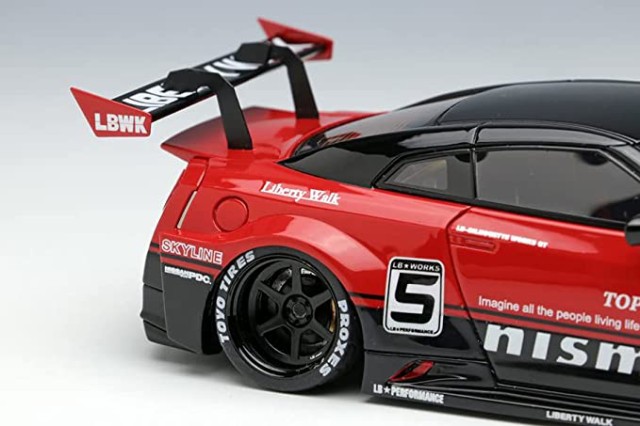 1/43 メイクアップ Make up レーシングカー EIDOLON LB-シルエットワークス GT 35GT-RR GTウィング レッド/ブラック  完成品 LB014A オーの通販はau PAY マーケット - ミリタリーショップ琥花堂 | au PAY マーケット－通販サイト