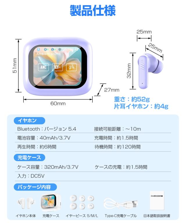 bluetooth イヤホン 通話