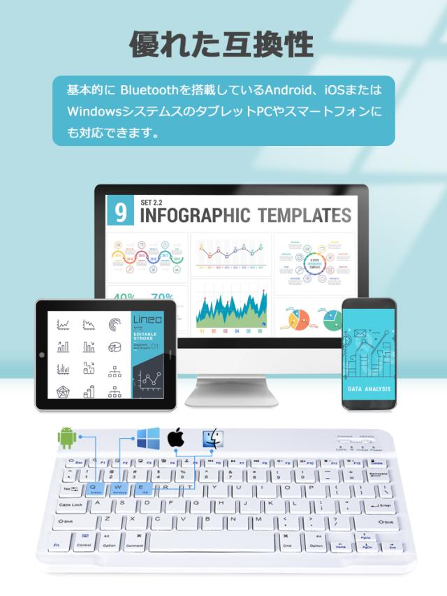 キーボード タッチパッド