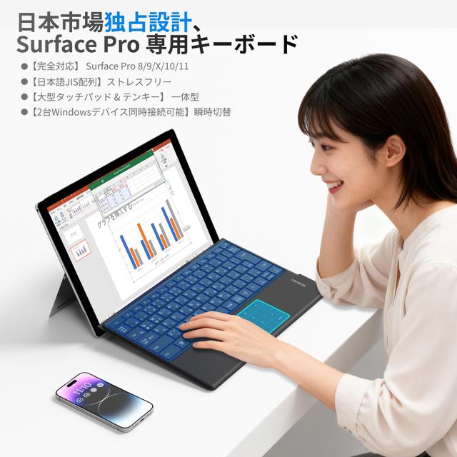 Surface Pro 8 キーボード