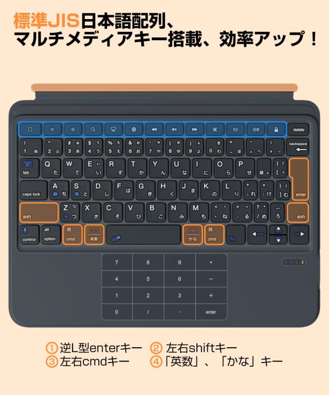 キーボード iPad Air 11インチ M3