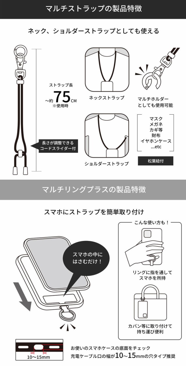 ブランド品買取 すみっこスマホ 購入特典 ショルダーコード ストラップ