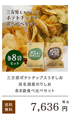 ご当地ポテチ食べ比べセット各8袋