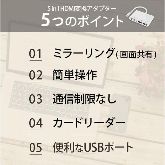 iPhone HDMI 変換ケーブル 変換アダプター テレビ 接続 ミラーリング iPad hdmi 変換ケーブル テレビ 接続 HDMIケーブルなし