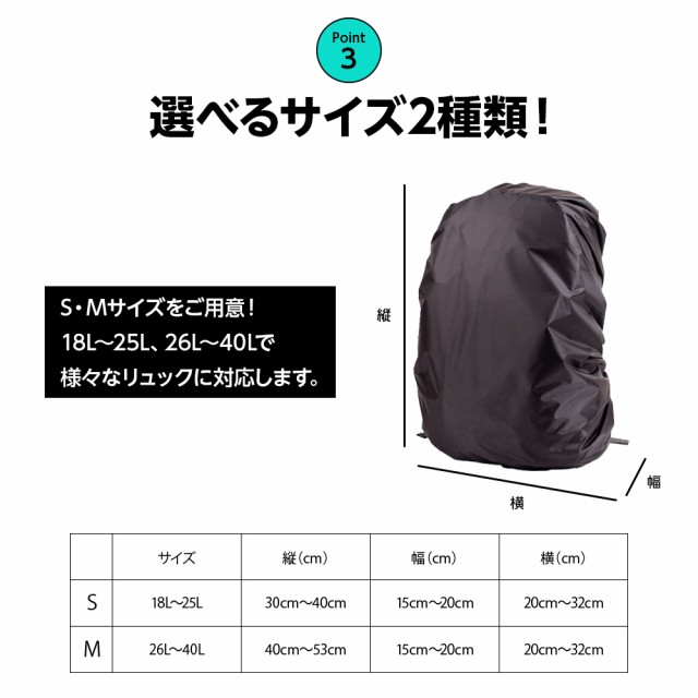 リュックカバー