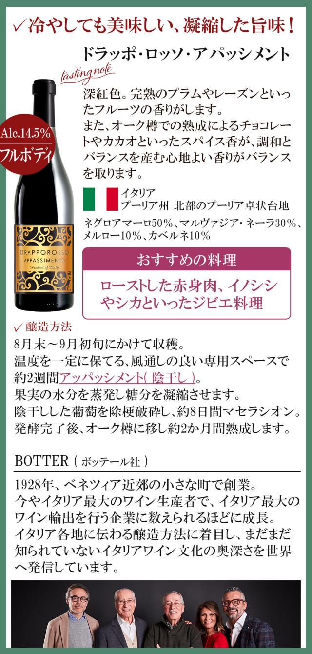 ドラッポ･ロッソ･アパッシメント