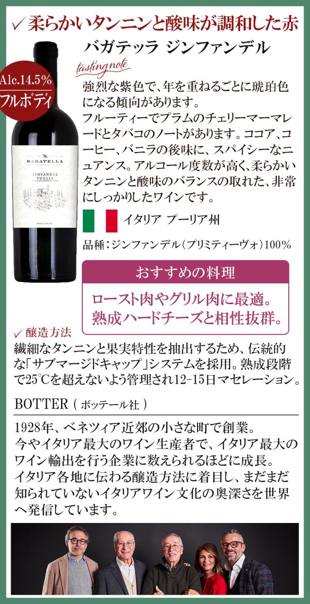 バガテッラ ジンファンデル