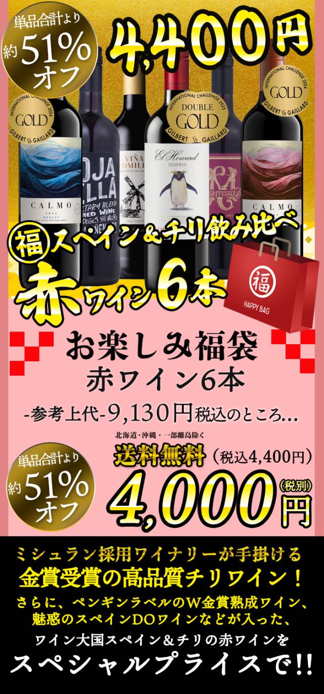 赤ワインセット6本