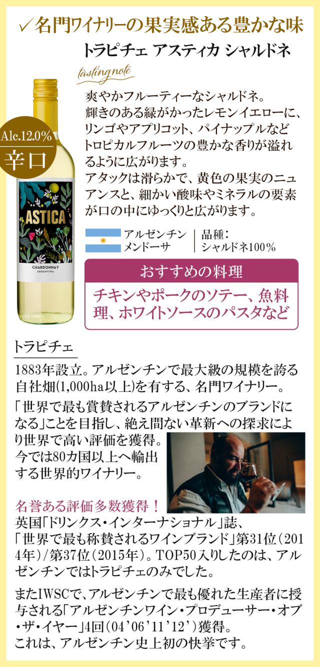 トラピチェ アスティカ シャルドネ