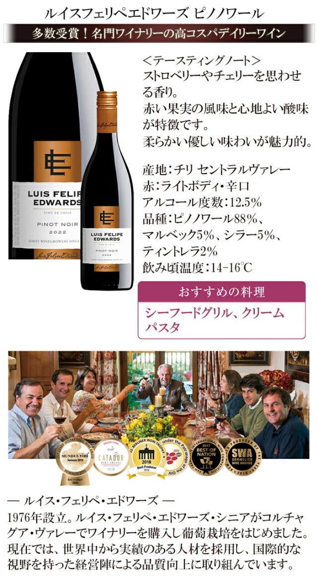 ルイスフェリペエドワーズ ピノノワール