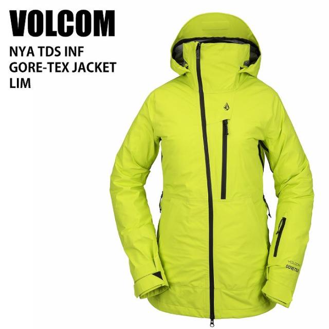 VOLCOM NYA TDS INF GORE-TEX JACKET ライム S VOLCOM NYA TDS INF GORE-TEX JACKET ライム S