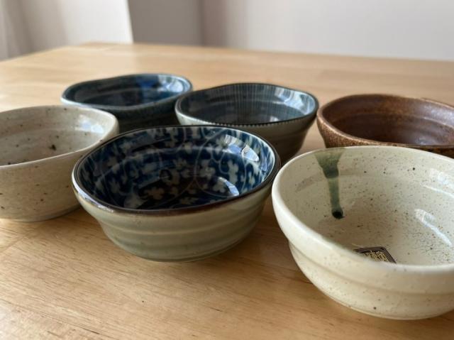 美濃焼 窯変 六客珍味揃 小鉢 セット 和食器 おしゃれ 珍味鉢 小付