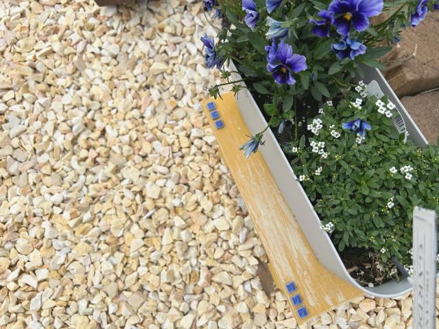 砂利 玉石 洋風 庭 砂利 砕石