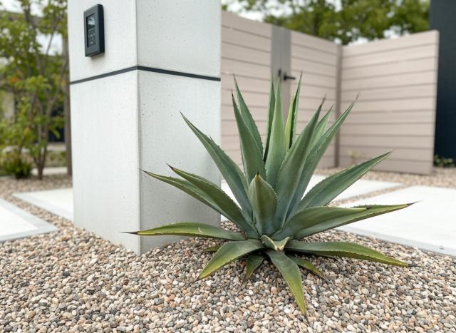 砂利 洋風 庭 砂利 砕石