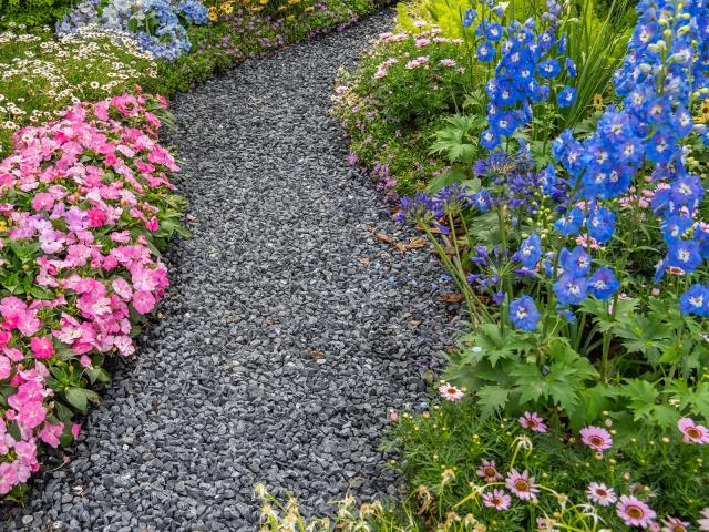砂利 黒 ブラック 玉石 和風 洋風 庭 砂利 砕石