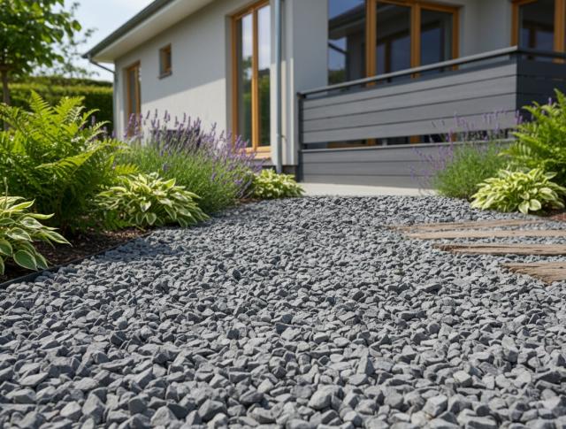 砂利 黒 ブラック 玉石 和風 洋風 庭 砂利 砕石
