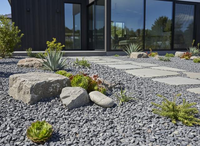 砂利 玉石 和風 洋風 庭 砂利 砕石